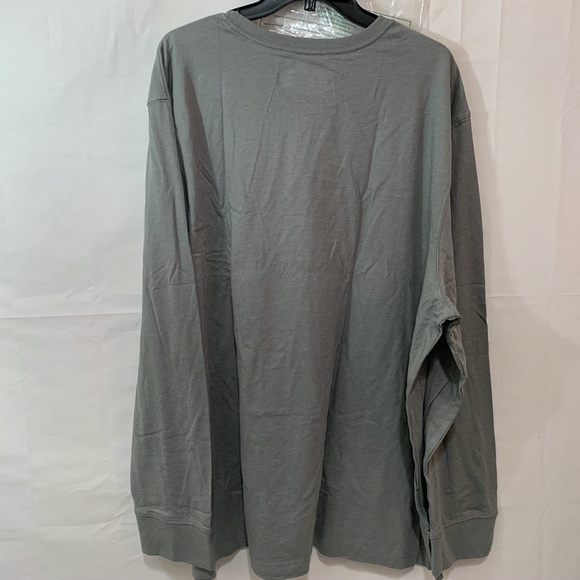 Eddie Bauer Legend Wash Pro Long Sleeve T-Shirt in Grey Size XXXL - Picture 5 of 5